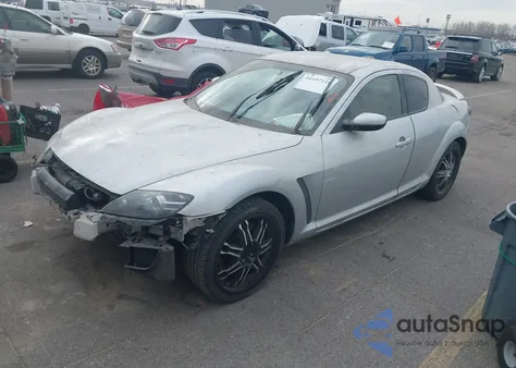 2005 Mazda Rx-8 6 Speed Manual z USA, uszkodzony, nr VIN JM1FE173350144814